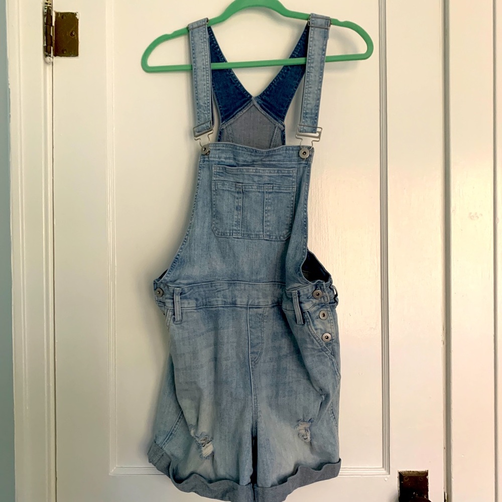 Torrid denim shortalls